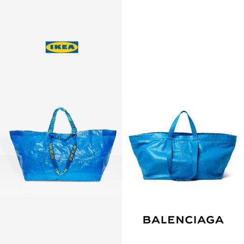 Balenciaga bag vs. Ikea bag. Retrieved from Imaginação Fértil (2017)