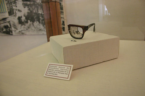 Salvador Allende's glasses | tomorrow started