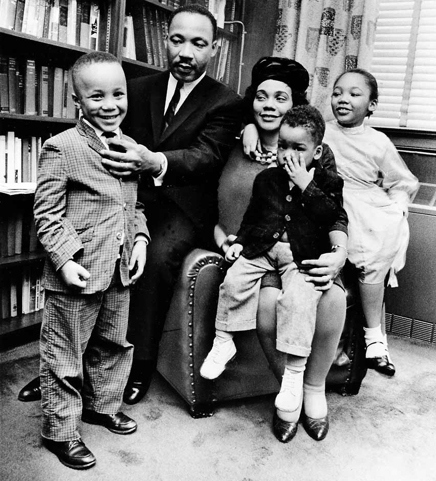 Martin Luther King Jr Familie
